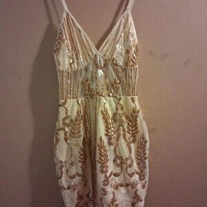 Sleeveless mini party & cocktail dress